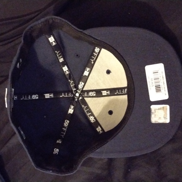 Chicago Bears 7¾ NFL Navy Blue fitted hat.🆕 All Tags&Stickers attached.NWT - Picture 7 of 9